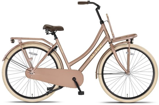 Altec Transportfiets dames Classic 28 Inch 53 cm Dames Terugtraprem Zalmroze