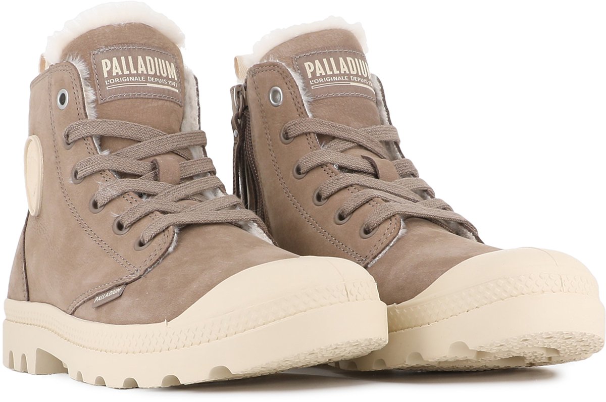 Dameslaarzen Palladium Pampa Hi Zip Wl Bruin