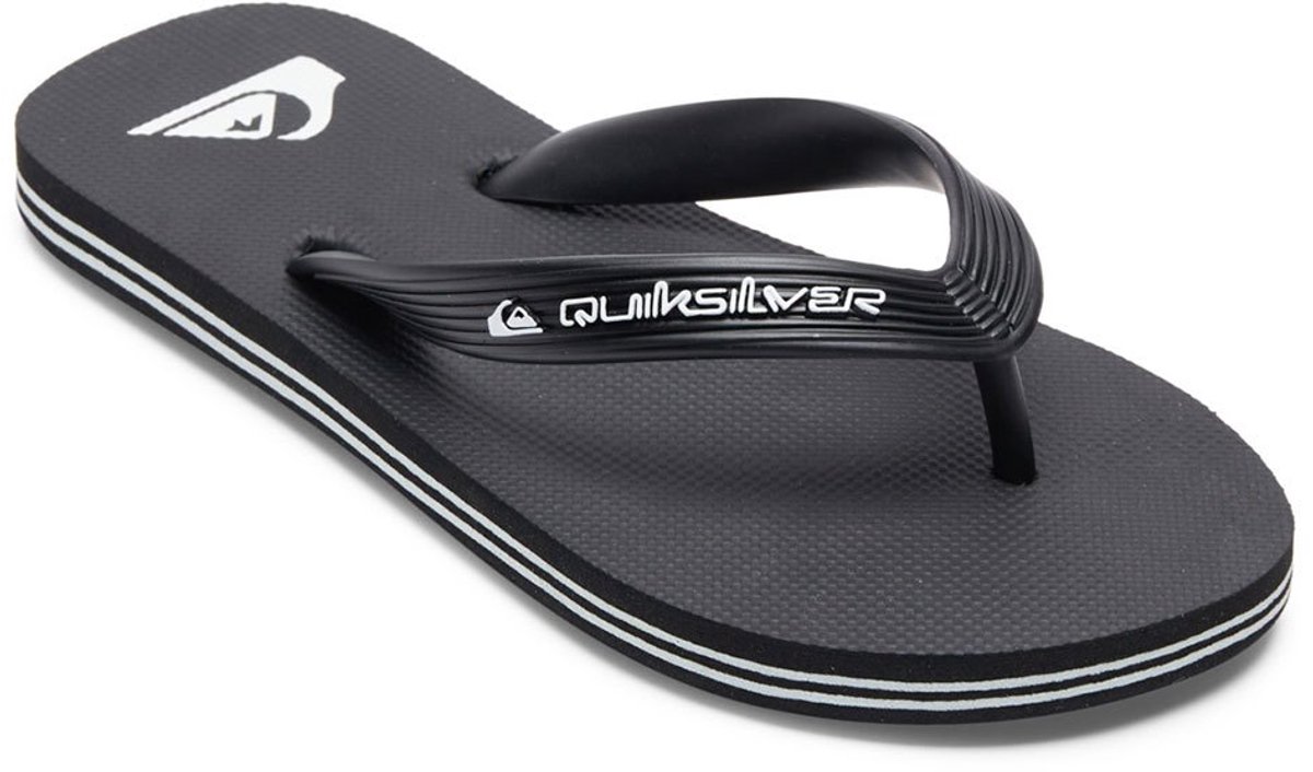 Quiksilver Molokai Core Slippers Jongens Meisjes Zwart