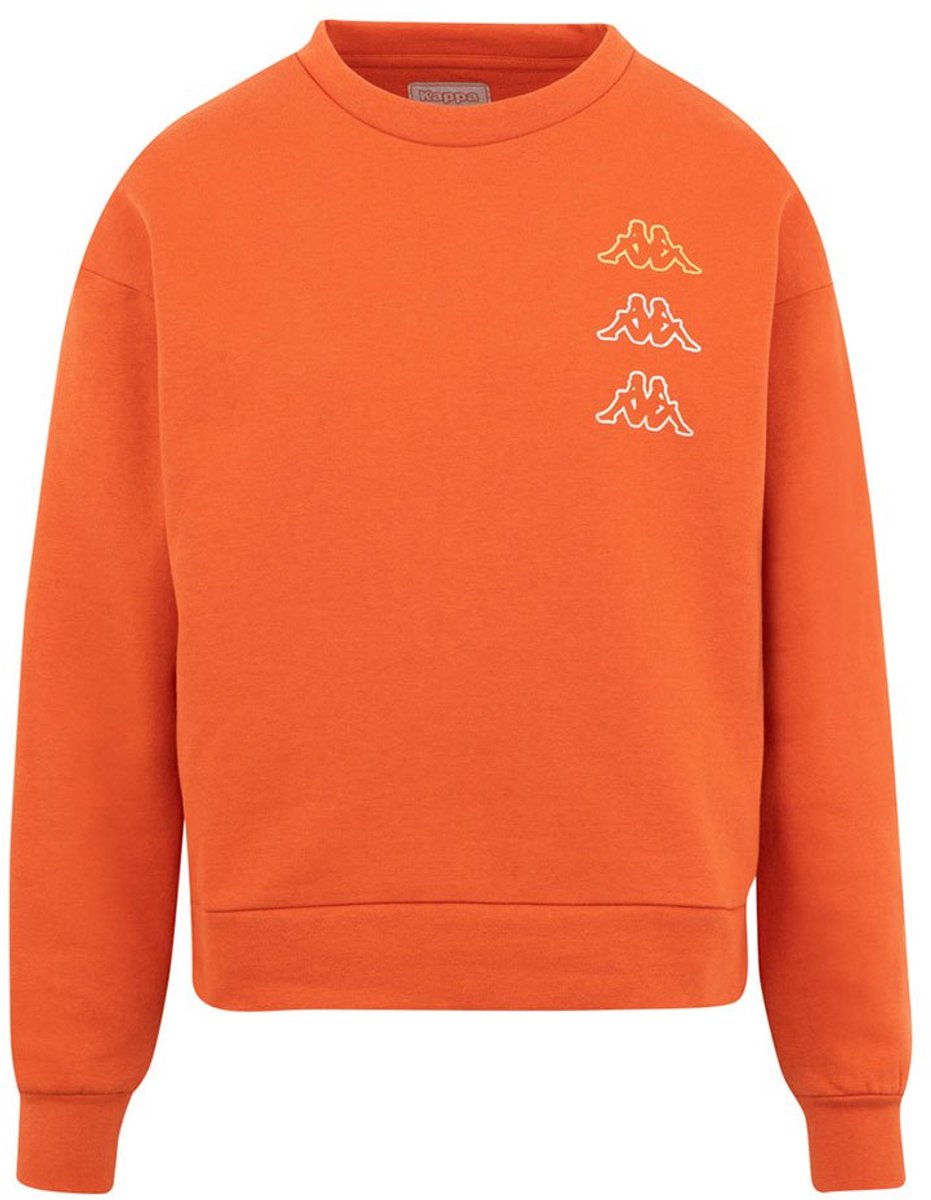 Kappa Kifoli Sweatshirt XL Vrouw Oranje