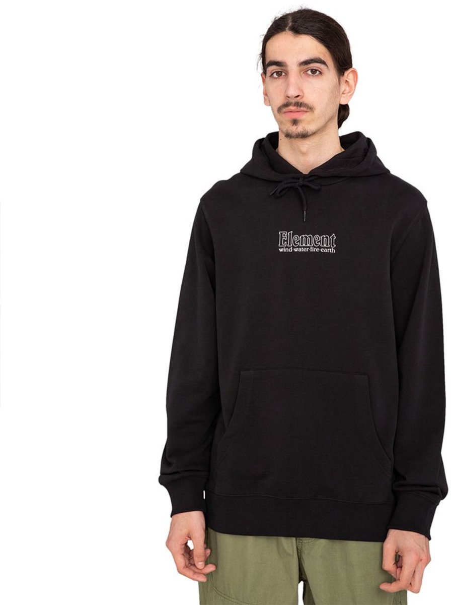 Element Dial Hoodie S Man Zwart