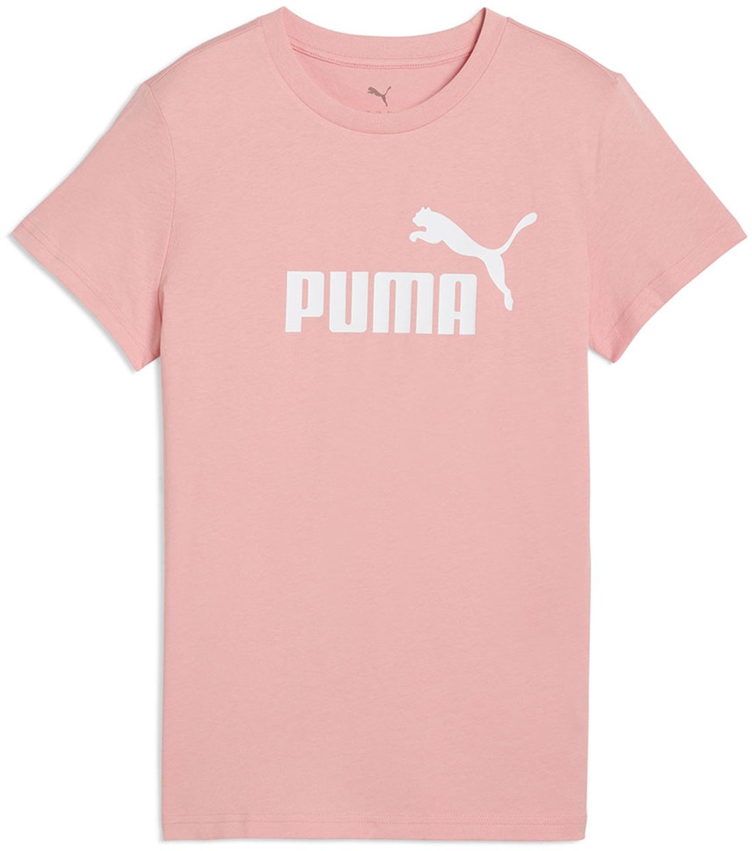 Puma Ess N1 Logo T-shirt Met Korte Mouwen XS Vrouw Roze