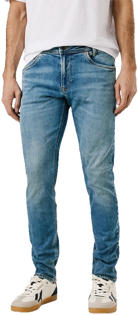 Pepe Jeans Spike Tapered Fit Spijkerbroek Blauw 32 / 32 Man