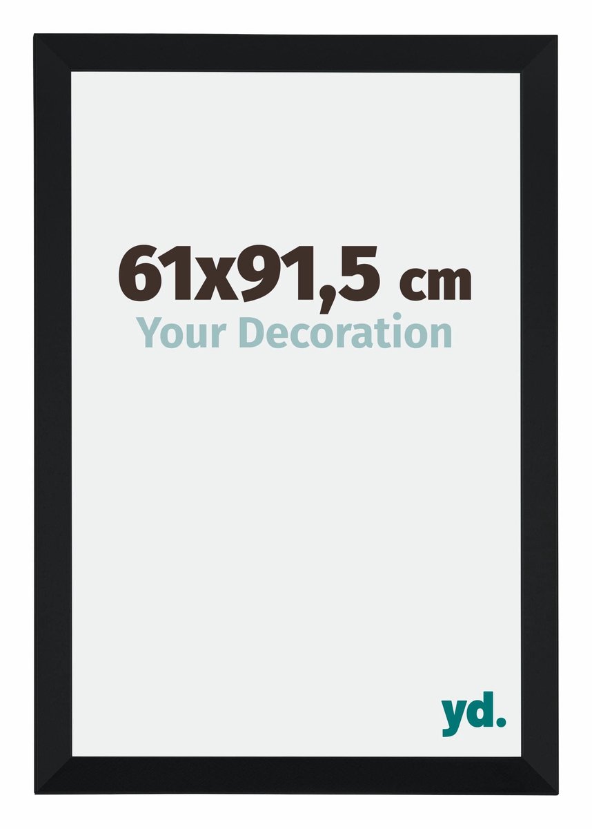 yd. Your Decoration - Fotolijst 61x91,5 cm - MDF - Zwart Mat - Catania