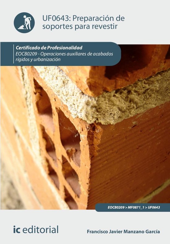 Preparación de soportes para revestir. EOCB0209 - cover