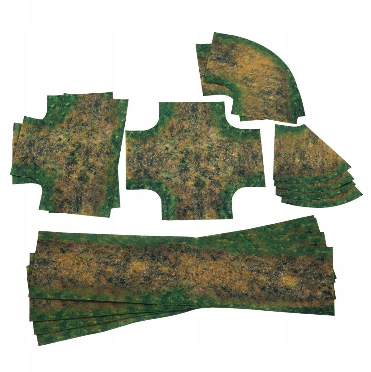 Image of 2D Wegen Set Modder 15mm Schaal Anti-slip Speelmat