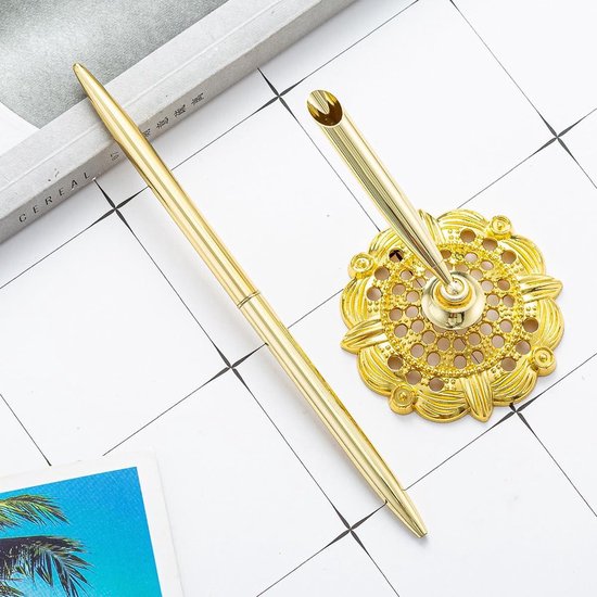 KeaJuidy Bruiloft balpen schrijfstift gastenboek pen met metalen houder nieuw voor huwelijksceremonie bruidsgasten registratie op bureau bruid verloving verjaardagsfeest afstudeerfeest KeaJuidy Bruiloft balpen schrijfstift gastenboek pen met metalen houder nieuw voor huwelijksceremonie bruidsgasten registratie op bureau bruid verloving verjaardagsfeest afstudeerfeest