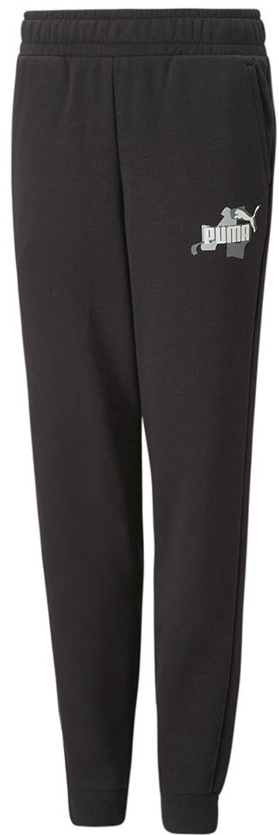 Puma Ess+street Art Broek 3-4 Years Jongens Zwart