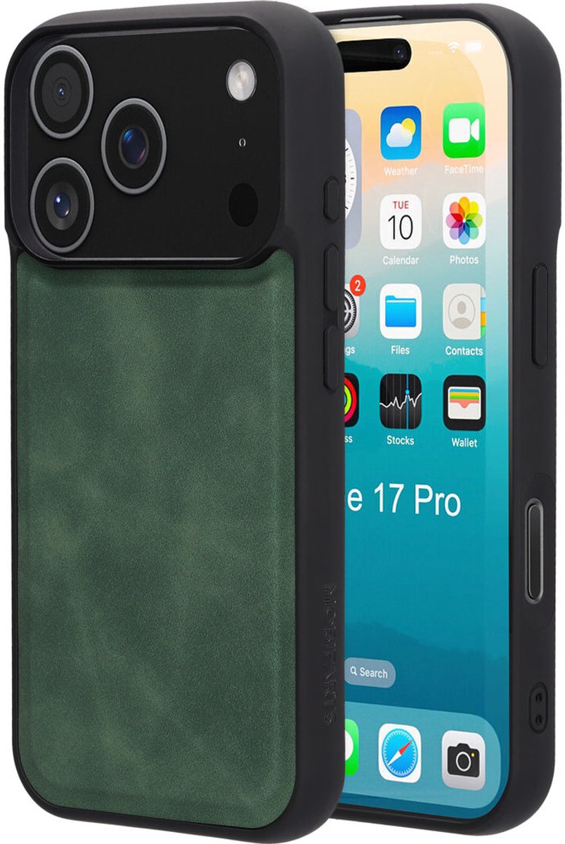 Mobiparts Classic Backcover geschikt voor Apple iPhone 17 Pro Emerald - Groen - MagSafe