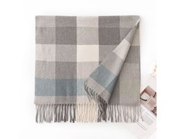 Sjaal - 50*200cm - Warme halssjaal - Omslagdoek - Warme sjaal - Kwastjesjaal - Warm en zacht - Dikke deken - Unisex - Lente en zomer kamer met airconditioning Sjaal - Comfortabel en intiem - Herfstuitje Sjaal - Koude winteruitje Sjaal