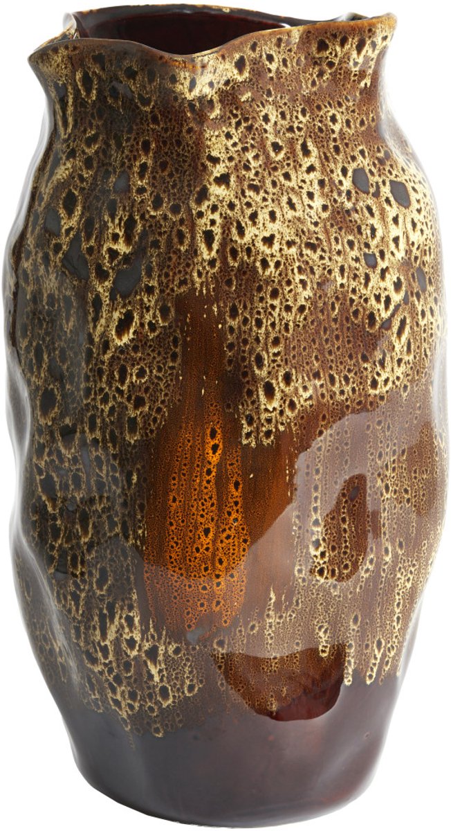 Vaas ALTHEA - 25.5x25x45.5 cm - Oranje