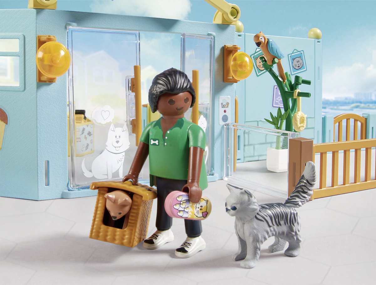 PLAYMOBIL My Life Dierenhotel 71742 — afbeelding 9