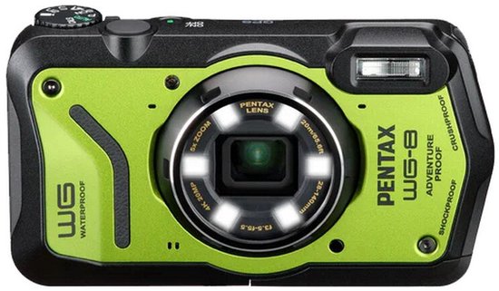 Pentax WG-8 Groen