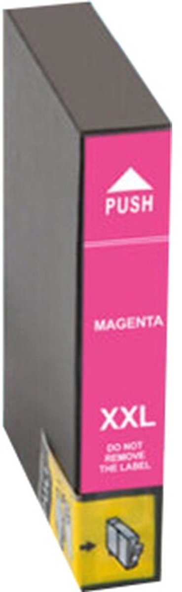24XL Magenta - Huismerk inktcartridge compatible met Epson Expression Photo XP 55 / Epson Expression Photo XP 750 / Epson Expression Photo XP 760 / Epson Expression Photo XP 850 / Epson Expression Photo XP 860 / Epson Expression Photo XP 950