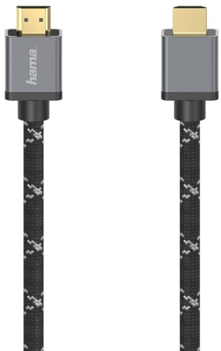 Hama Ultra High Speed HDMI Cable, 8K, Metal, 2m