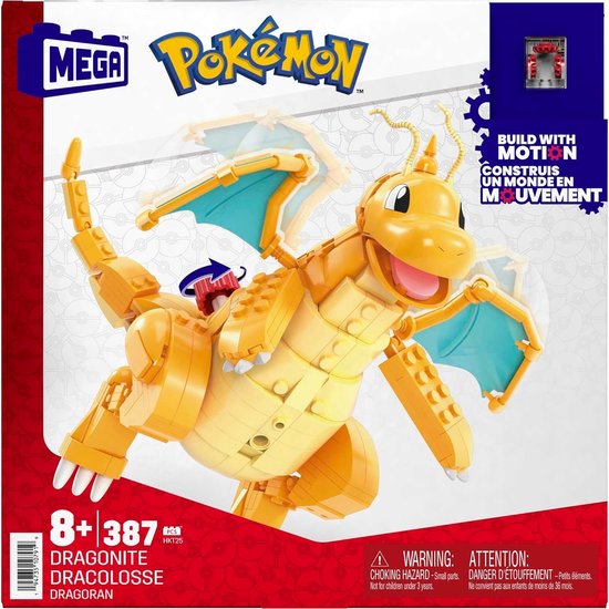 MEGA - Pokémon Dragonite - Bouwspeelgoed