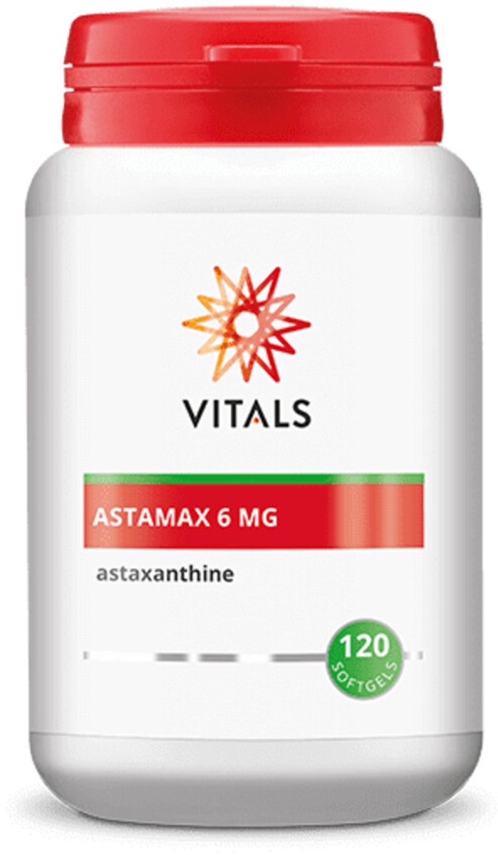 Vitals - Astamax 6 mg - 2 x 120 softgels - Voordeelverpakking