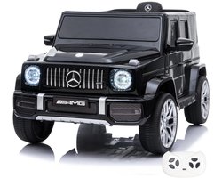 Mercedes G63 AMG Elektrische Kinderauto 12V - 1 tot 5 jaar - Zwart
