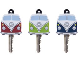 BRISA VW Collection - Retro Volkswagen T1 Bulli Bus sleutelkappen voor het identificeren van sleutels (set van 3)