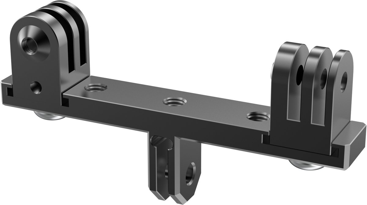 Geschikt voor Aluminiumlegering Dual Twin Hoekpositie Verstelbare Montage Adapter Geschikt voor GoPro DJI