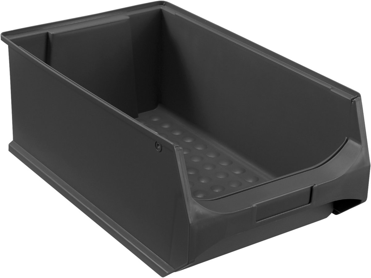 allit Sichtlagerkasten ProfiPlus GripBox 5, ESD, schwarz Größe 5, elektrisch ableitfähig, hohe Belastbarkeit, - 1 Stück