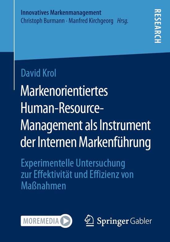 Business and Economics (German Language) - Markenorientierte ... - cover