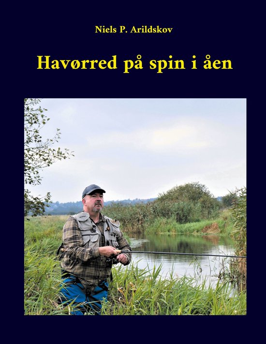Havørred på spin i åen - cover