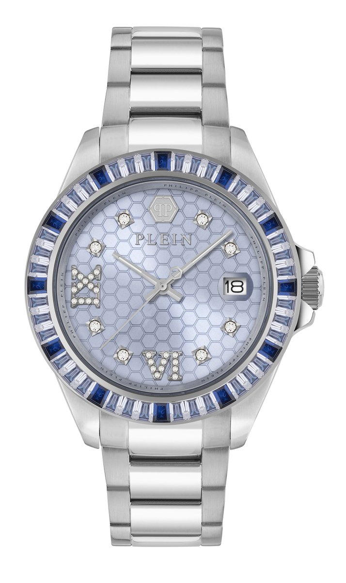 Philipp Plein LadyEmpire PW2FA0125 Horloge - Staal - Zilverkleurig - Ø 39 mm