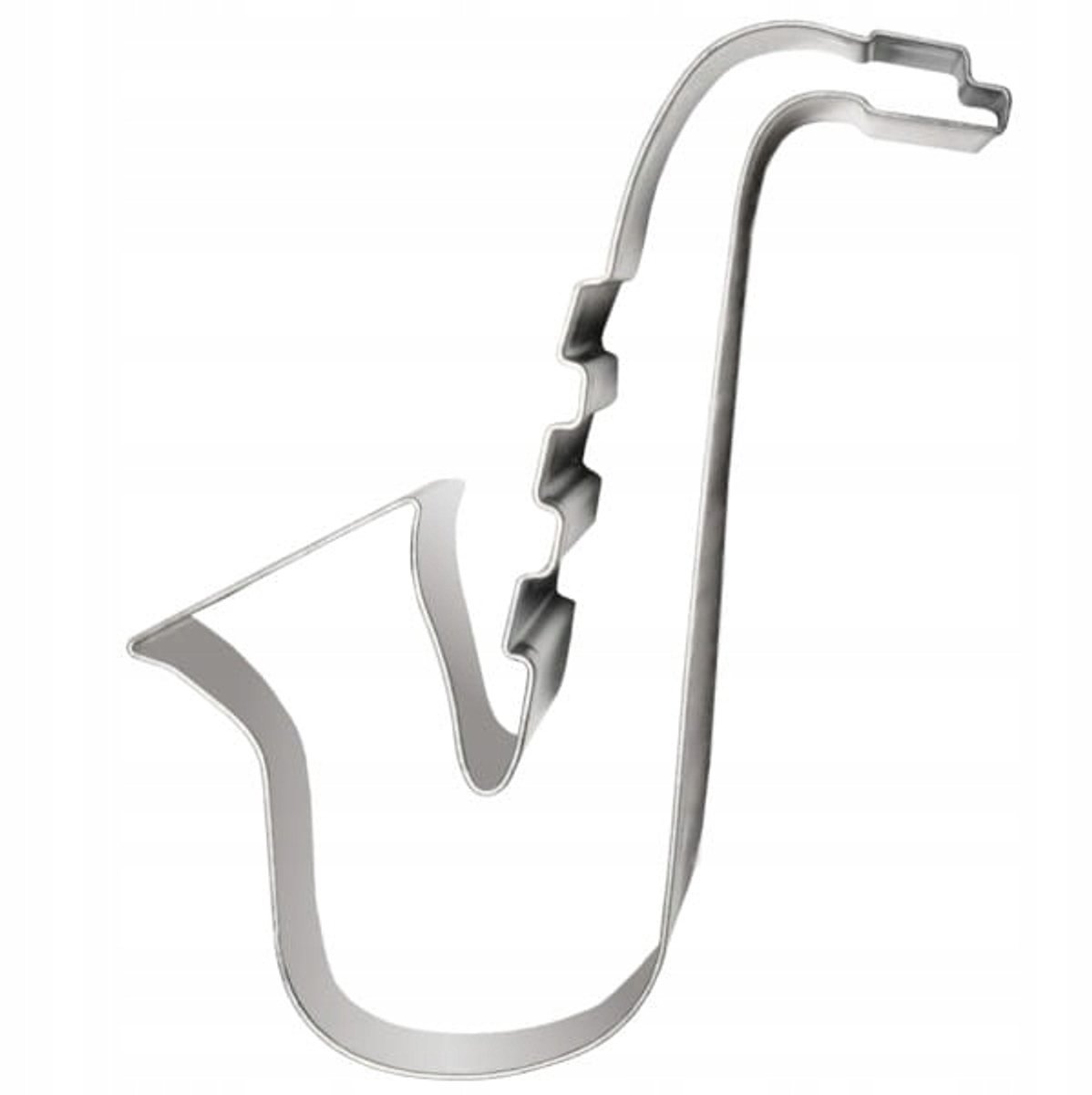 Vormpje Saxofoon 8 cm - Metalen Koekjesuitsteker