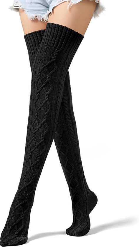 Kousen Sokken Vrouwen Dij Hoge Over De Knie Katoen Solid 3 Kleuren Cosplay Show Sexy Leuke Slanke Been Dames Meisjes Herfst winter Warm