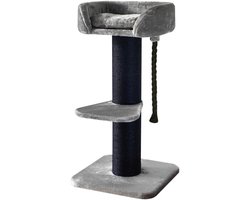 Boony Krabpaal Zyria XXL 120 cm Grijs/Zwart