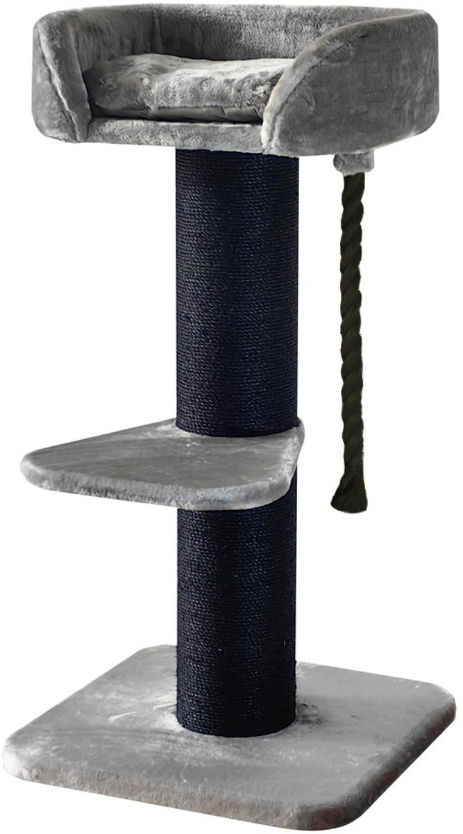 Boony Krabpaal Zyria XXL 120 cm Grijs/Zwart