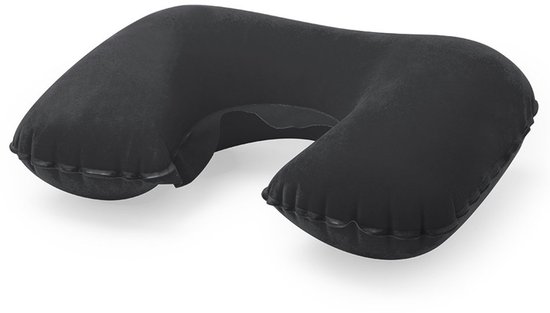 Coussin gonflable pour le cou noir