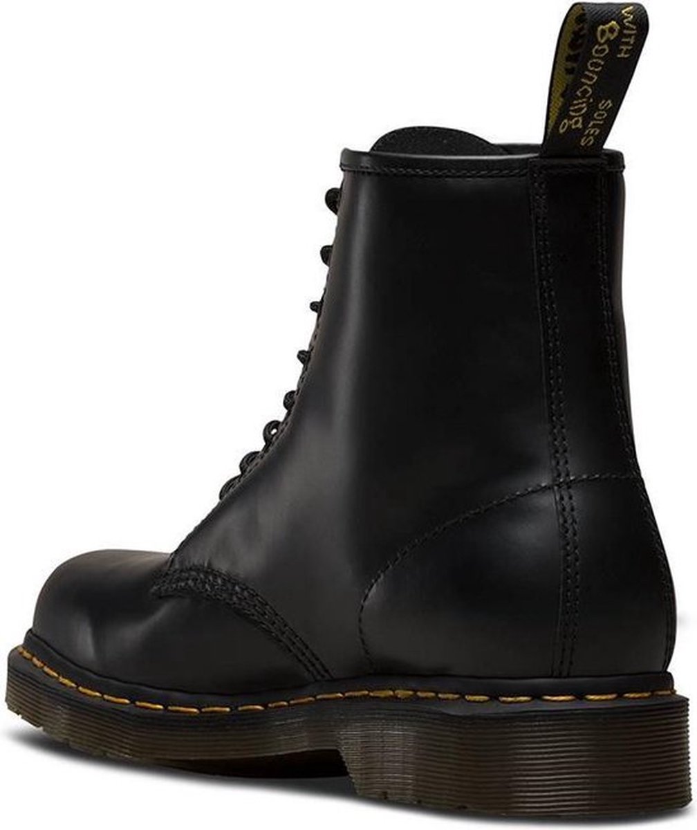 Dr. Martens 1460 Smooth Dames Veterboots - Zwart - Maat 39 | bol.com