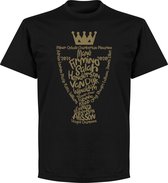 Liverpool Kampioens T-Shirt 2020 - Zwart - XS