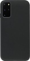 ADEL Tarwe Stro TPU Back Cover Softcase Hoesje Geschikt voor Samsung Galaxy S20 - Duurzaam afbreekbaar Milieuvriendelijk Zwart