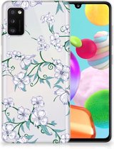Telefoonhoesje Geschikt voor Samsung Galaxy A41 Foto hoesje Blossom White