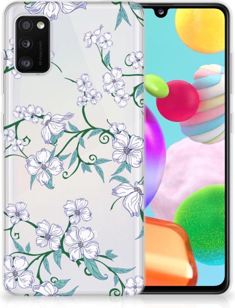 Samsung Galaxy A41 Uniek TPU Case Blossom White