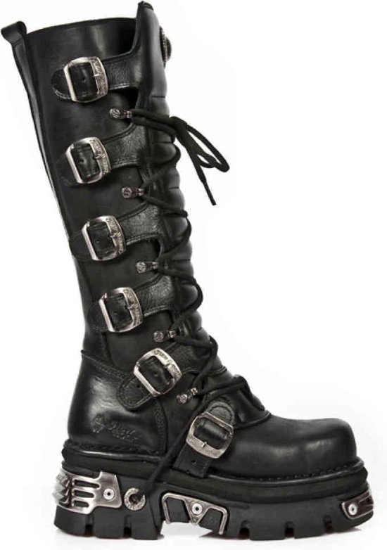 New Rock Laarzen Shoes- M-272MT-S1 Zwart