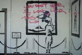 BANKSY You Don't Have to Look Like This Canvas Print