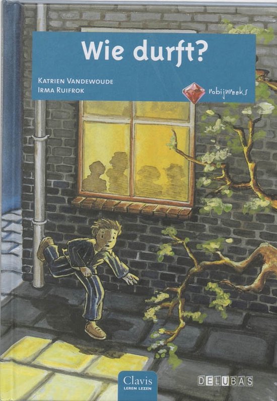 Cover van het boek 'Wie durft? / AVI 5' van Katrien Vandewoude