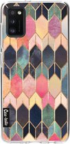 Casetastic Samsung Galaxy A41 (2020) Hoesje - Softcover Hoesje met Design - Stained Glass Multi Print