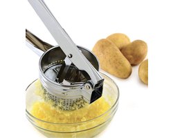 Aardappel pers - Aardappelpers - Pureeknijper -  Pureepers - Aardappelpers RVS - Verse Aardappelen Persen