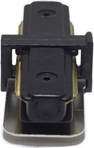 Spanningsrail Doorverbinder - Facto - Recht - 1 Fase - Zwart - BES LED