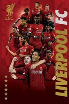 Liverpool FC Spelers 2019-20 Poster 61x91.5cm