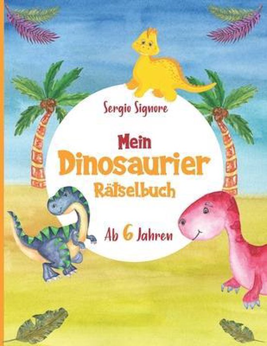Mein Dinosaurier Rätselbuch - cover