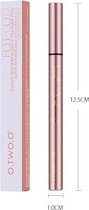 O.TWO.O Eyeliner Zwart | Waterproof Vloeibaar Long Lasting | Make Up Vloeibare