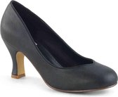 Pin Up Couture Pumps -37 Shoes- FLAPPER-40 US 7 Zwart