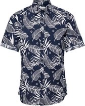 ONLY & SONS - ISSAC SS LEAF AOP - Jurk Blues - Mannen - Maat M