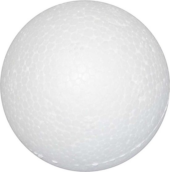 Styropor ballen, d: 3 cm, 100 stuks